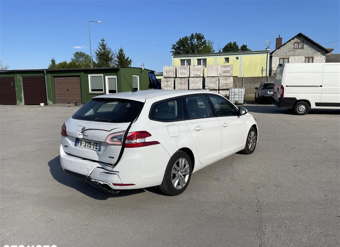 Peugeot 308 cena 33750 przebieg: 68000, rok produkcji 2020 z Wyrzysk małe 529